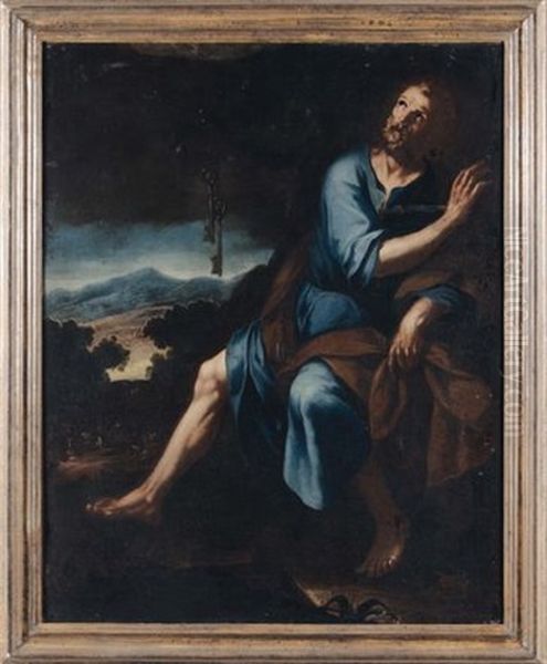 San Pietro Oil Painting by Giuseppe Antonio Petrini