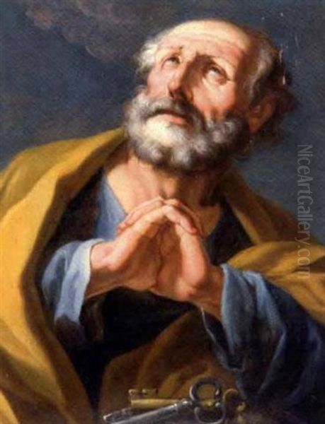 Saint-pierre Oil Painting by Giuseppe Antonio Petrini