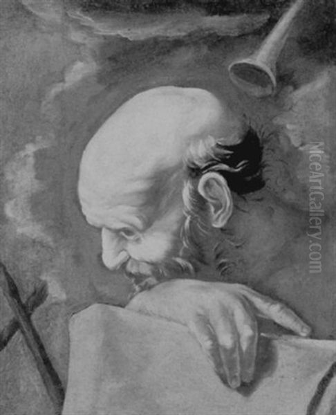 Apostolo Oil Painting by Giuseppe Antonio Petrini