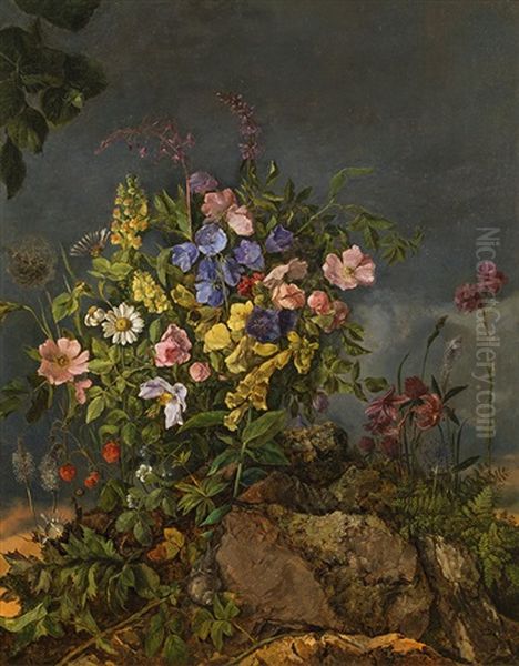 Still Life With Field Flowers by Theodor Petter