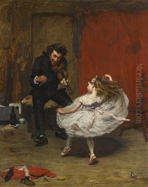 The Rehearsal Oil Painting by John Pettie