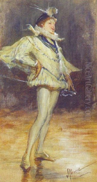 Dost Know This Water-fly? Oil Painting by John Pettie