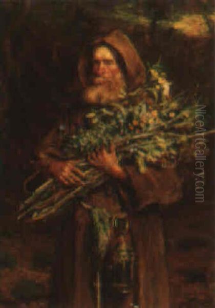 The Herbalist Oil Painting by John Pettie