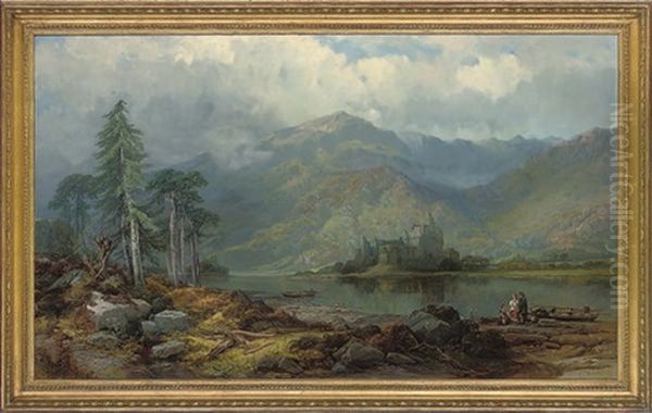 Loch Awe Oil Painting by George Pettitt