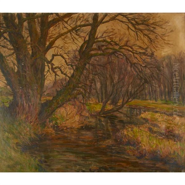 Landscape Oil Painting by Rudolf Petuel