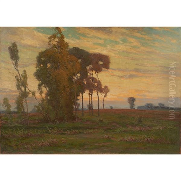 Landscape Oil Painting by Frank Charles Peyraud