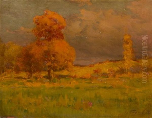 Landscape Oil Painting by Frank Charles Peyraud