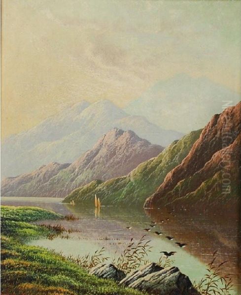 West Of 1864 Oil Painting by Edwin H., Boddington Jnr.