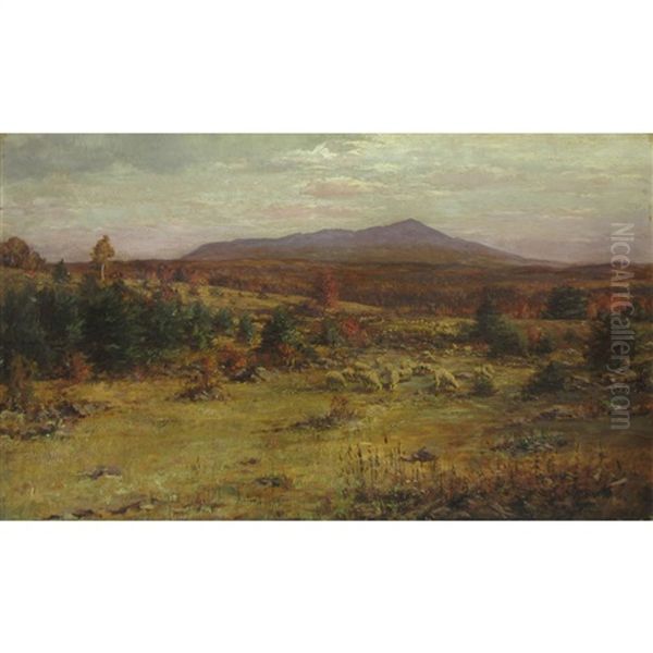 Monadnock, Roxbury, Nh Oil Painting by William Preston Phelps