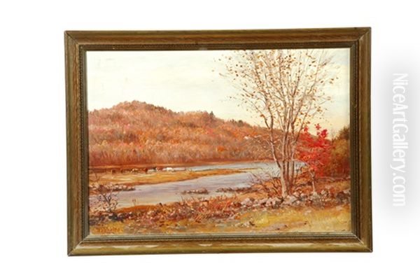 Landscape Oil Painting by William Preston Phelps