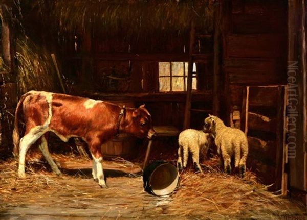 Mischief In The Barn by William Preston Phelps