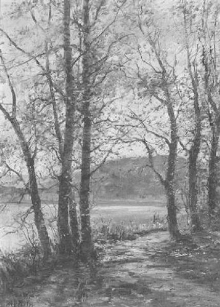 On The Riverside Path by William Preston Phelps