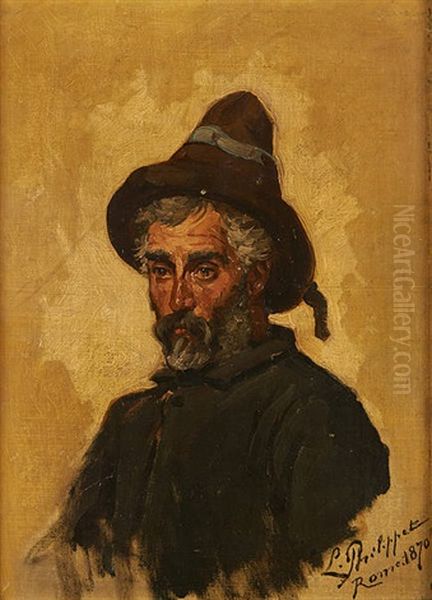 Le Brigand Gasparini Oil Painting by Leon Philippet