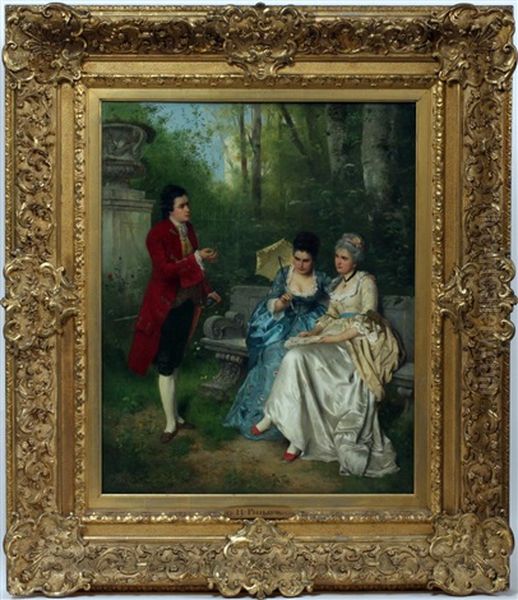 Untitled Oil Painting by Hermann Philips