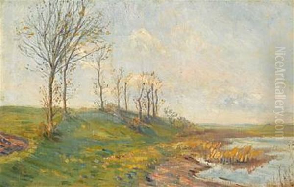 Ved Kimmerlev So Oil Painting by Theodor Philipsen