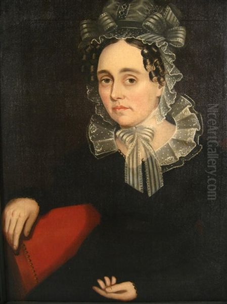 Portrait Of Betsy Sutherland by Ammi Phillips