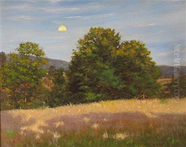 Long Shadows, Late Afternoon, Dover Plains, N.y. Oil Painting by John Campbell Phillips