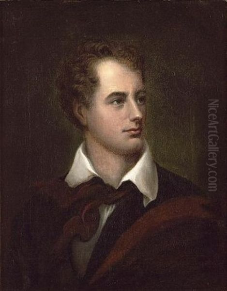 George Gordon, Lord Byron Oil Painting by Thomas Phillips