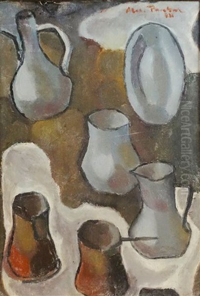 Vases Oil Painting by Alexandru Phoebus