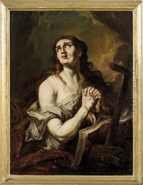 La Maddalena Oil Painting by Giuseppe Antonio Pianca