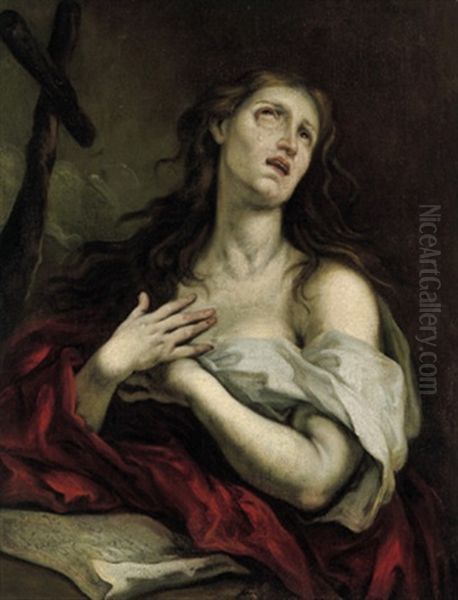 Die Magdalena Oil Painting by Giuseppe Antonio Pianca