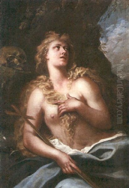 The Penitent Magdalen Oil Painting by Giuseppe Antonio Pianca