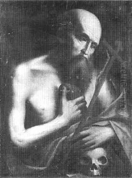 Saint Jerome Oil Painting by Calisto Piazza