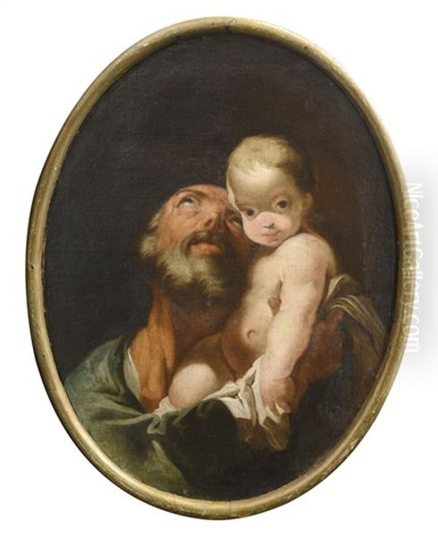 San Simone Oil Painting by Giovanni Battista Piazzetta