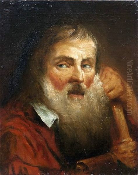 Hl. Paulus Oil Painting by Giovanni Battista Piazzetta