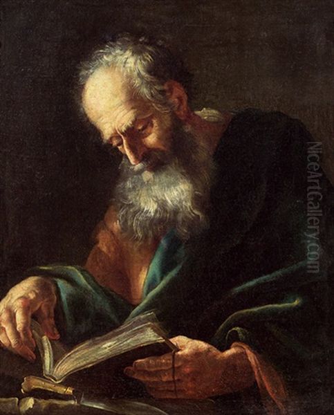 San Bartolomeo Oil Painting by Giovanni Battista Piazzetta