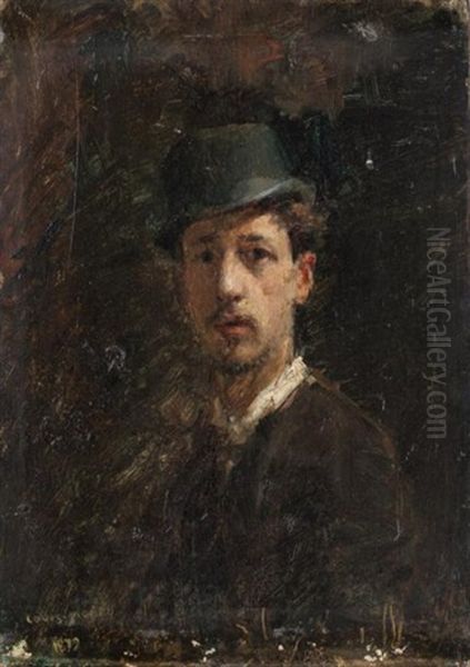 Autoportrait Presume Oil Painting by Louis Picard