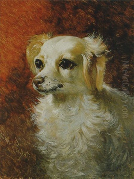 Hundeportrait Oil Painting by Oliver Pichat