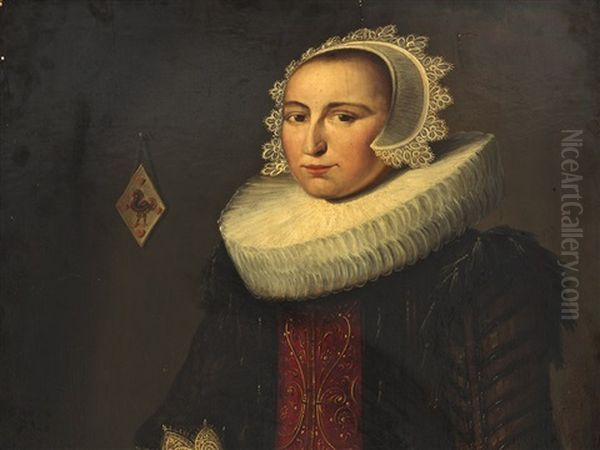 Lady's Portrait by Nicolaes Eliasz Pickenoy