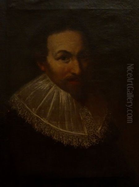 Portret Mezczyzny Oil Painting by Nicolaes Eliasz Pickenoy