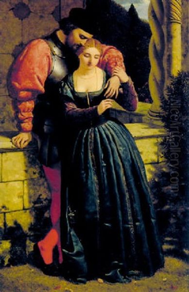 The Lovers Oil Painting by Frederick Richard Pickersgill