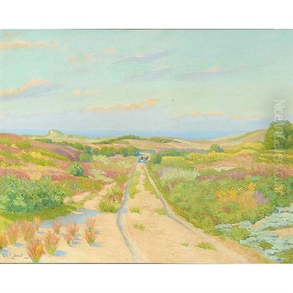 Path To Beach Oil Painting by George W. Picknell