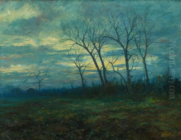 Eventide Oil Painting by William Lamb Picknell