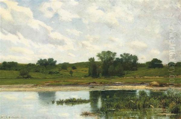 Landscape Near Annisquam Oil Painting by William Lamb Picknell