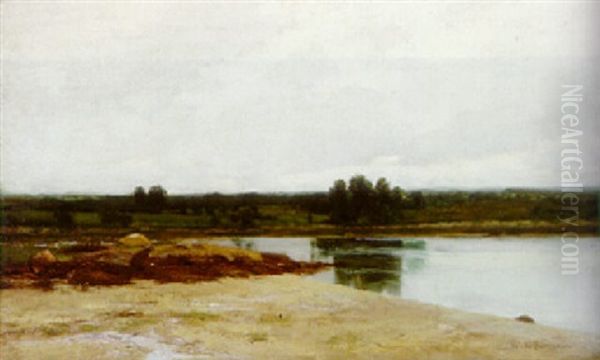 Near Annisquam Oil Painting by William Lamb Picknell