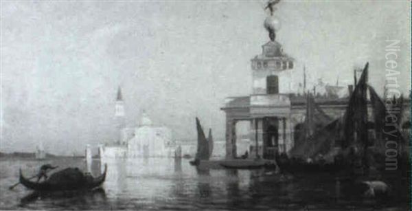 The Grand Canal Oil Painting by William Lamb Picknell