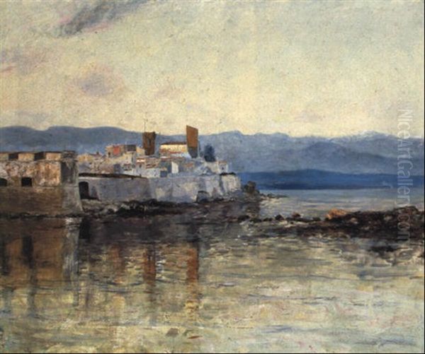 Fort, St. Malo Oil Painting by William Lamb Picknell