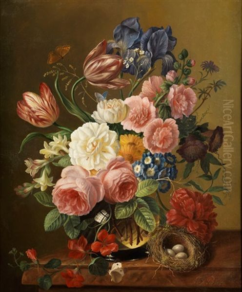 Blumenstilleben by Franz Xaver Pieler