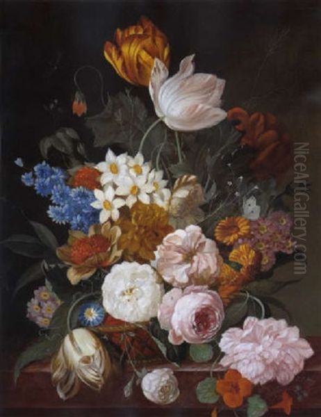 Blumenstilleben by Franz Xaver Pieler