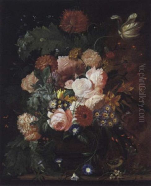 Groses Blumenstilleben by Franz Xaver Pieler