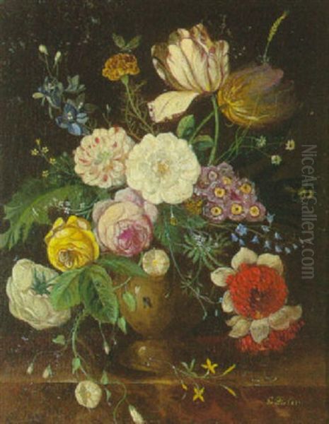 Blumenstilleben by Franz Xaver Pieler