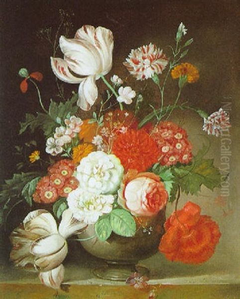 Blumenstilleben by Franz Xaver Pieler