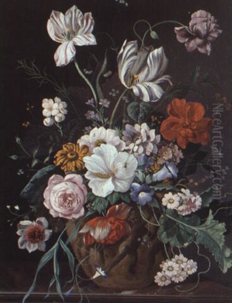 Floral Still Lifes by Franz Xaver Pieler