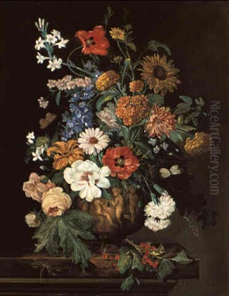 Grosses Blumenstilleben by Franz Xaver Pieler