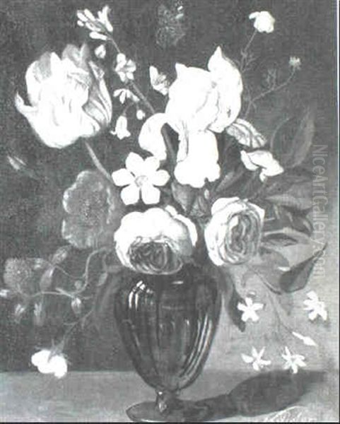 Floral Still Lifes by Franz Xaver Pieler