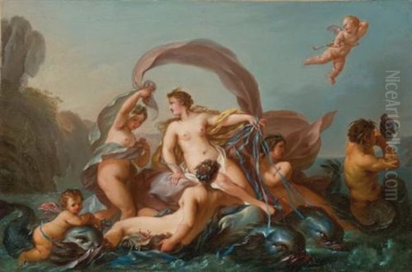 The Birth Of Venus Oil Painting by Jean Baptiste Marie Pierre